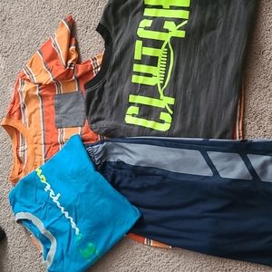 (3)Shirt Bundle and (1)Zelo Shorts